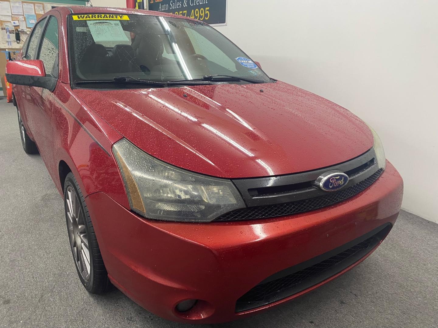 2011 RED Ford Focus SES Sedan (1FAHP3GN0BW) with an 2.0L L4 DOHC 16V engine, located at 533 S West End Blvd., Quakertown, PA, 18951, (877) 257-4995, 40.343994, -75.303604 - INCLUDED IN THE SALE PRICE OF EVERY VEHICLE: 48 Hour Money Back Guarantee 6 Month - 6,000 Mile Warranty Brand New PA State Inspection & Emission $10 Oil Changes for the Life of the Loan Complete CARFAX - Photo#2