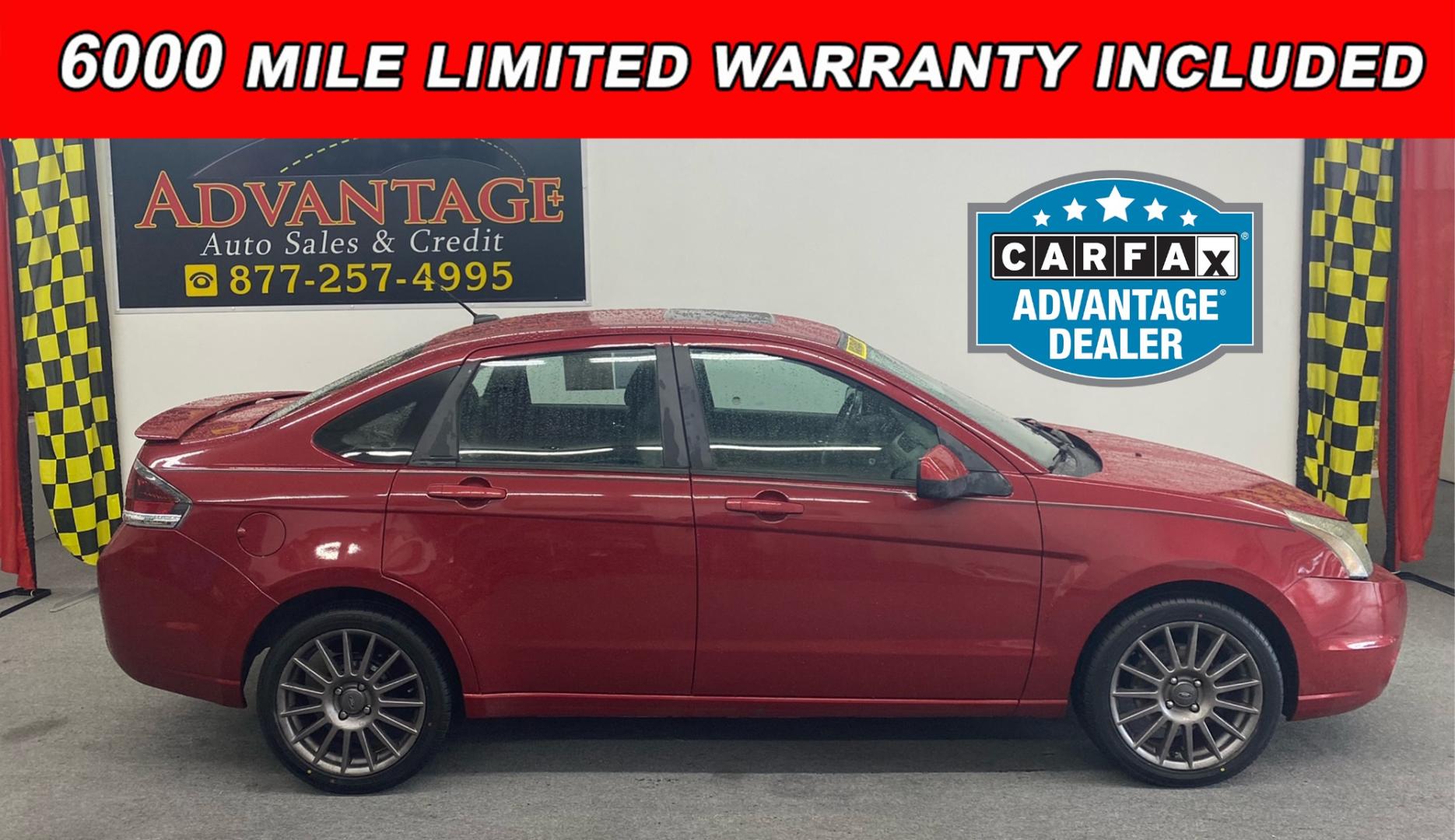 2011 RED Ford Focus SES Sedan (1FAHP3GN0BW) with an 2.0L L4 DOHC 16V engine, located at 533 S West End Blvd., Quakertown, PA, 18951, (877) 257-4995, 40.343994, -75.303604 - INCLUDED IN THE SALE PRICE OF EVERY VEHICLE: 48 Hour Money Back Guarantee 6 Month - 6,000 Mile Warranty Brand New PA State Inspection & Emission $10 Oil Changes for the Life of the Loan Complete CARFAX - Photo#0