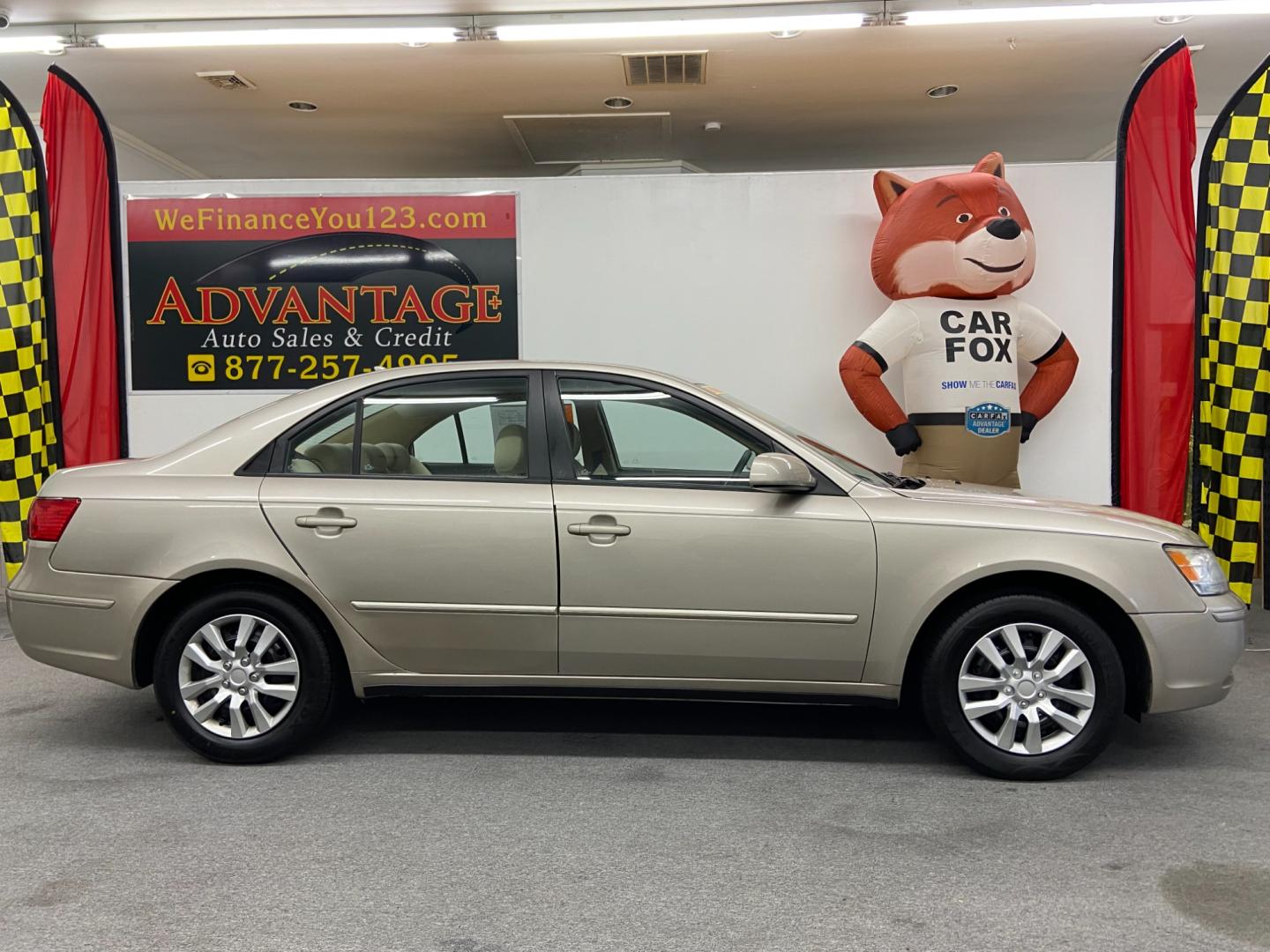 2009 TAN Hyundai Sonata GLS (5NPET46C09H) with an 2.4L L4 DOHC 16V engine, located at 533 S West End Blvd., Quakertown, PA, 18951, (877) 257-4995, 40.343994, -75.303604 - Photo#0