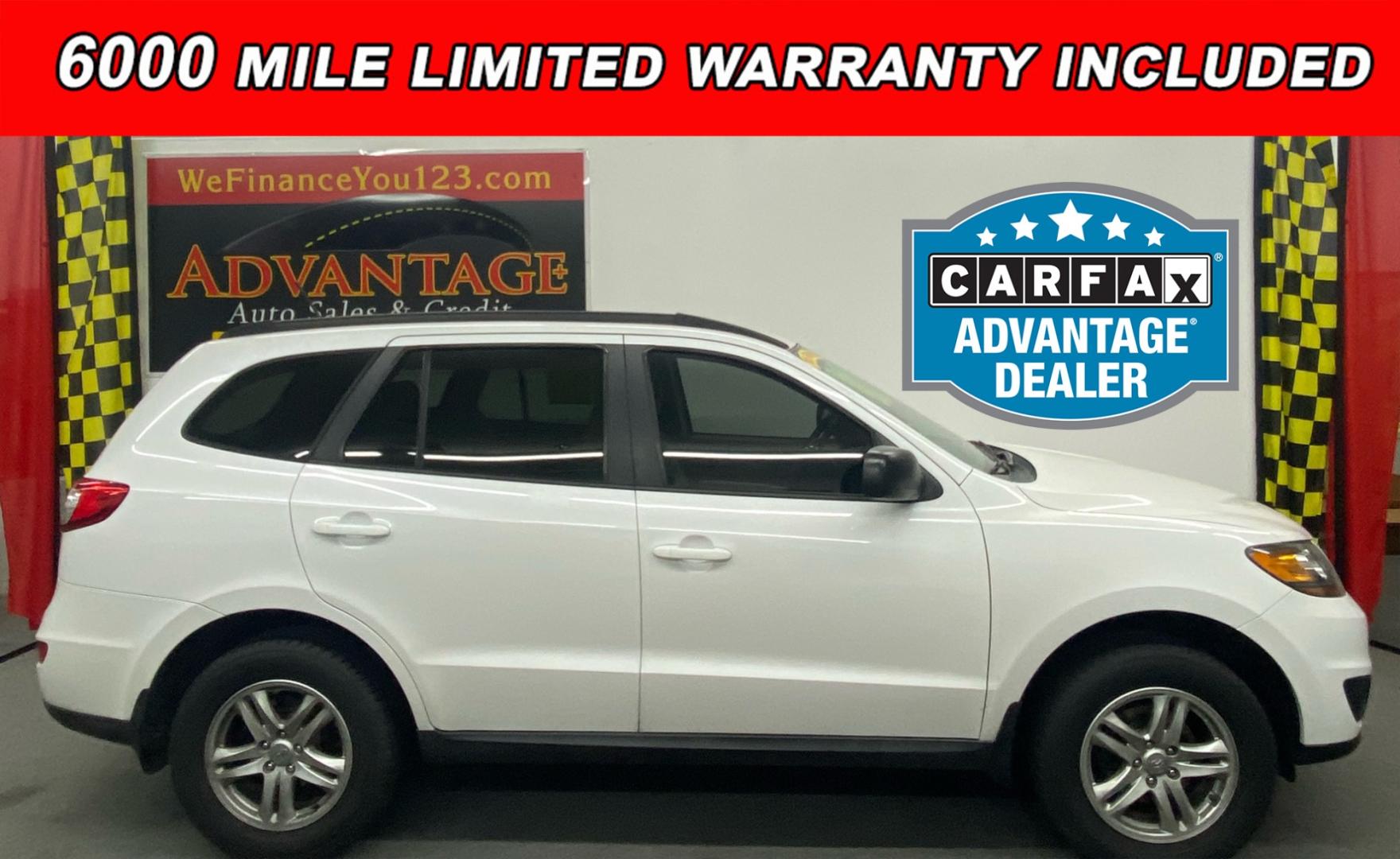 2011 White /Tan Hyundai Santa Fe (5XYZGDAG4BG) , located at 533 S West End Blvd., Quakertown, PA, 18951, (877) 257-4995, 40.343994, -75.303604 - Photo#0