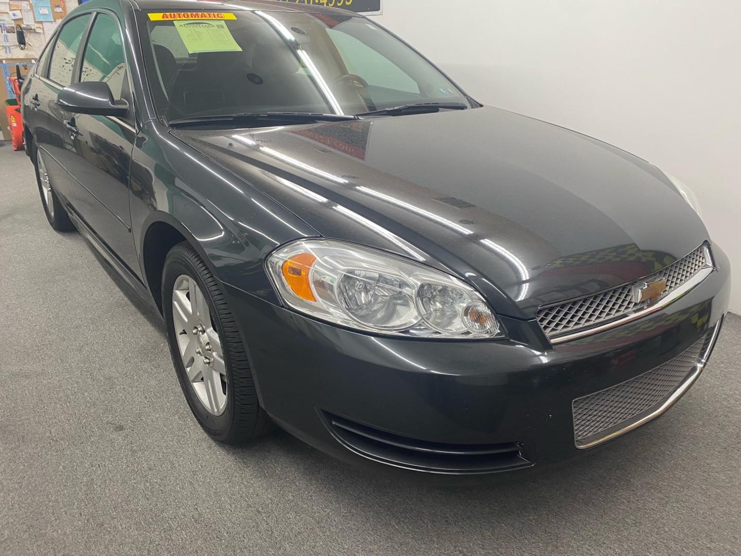 2014 BLACK /Tan Chevrolet Impala (2G1WB5E30E1) , located at 533 S West End Blvd., Quakertown, PA, 18951, (877) 257-4995, 40.343994, -75.303604 - INCLUDED IN THE SALE PRICE OF EVERY VEHICLE: 48 Hour Money Back Guarantee 6 Month - 6,000 Mile Warranty Brand New PA State Inspection & Emission $10 Oil Changes for the Life of the Loan Complete CARFAX - Photo#1