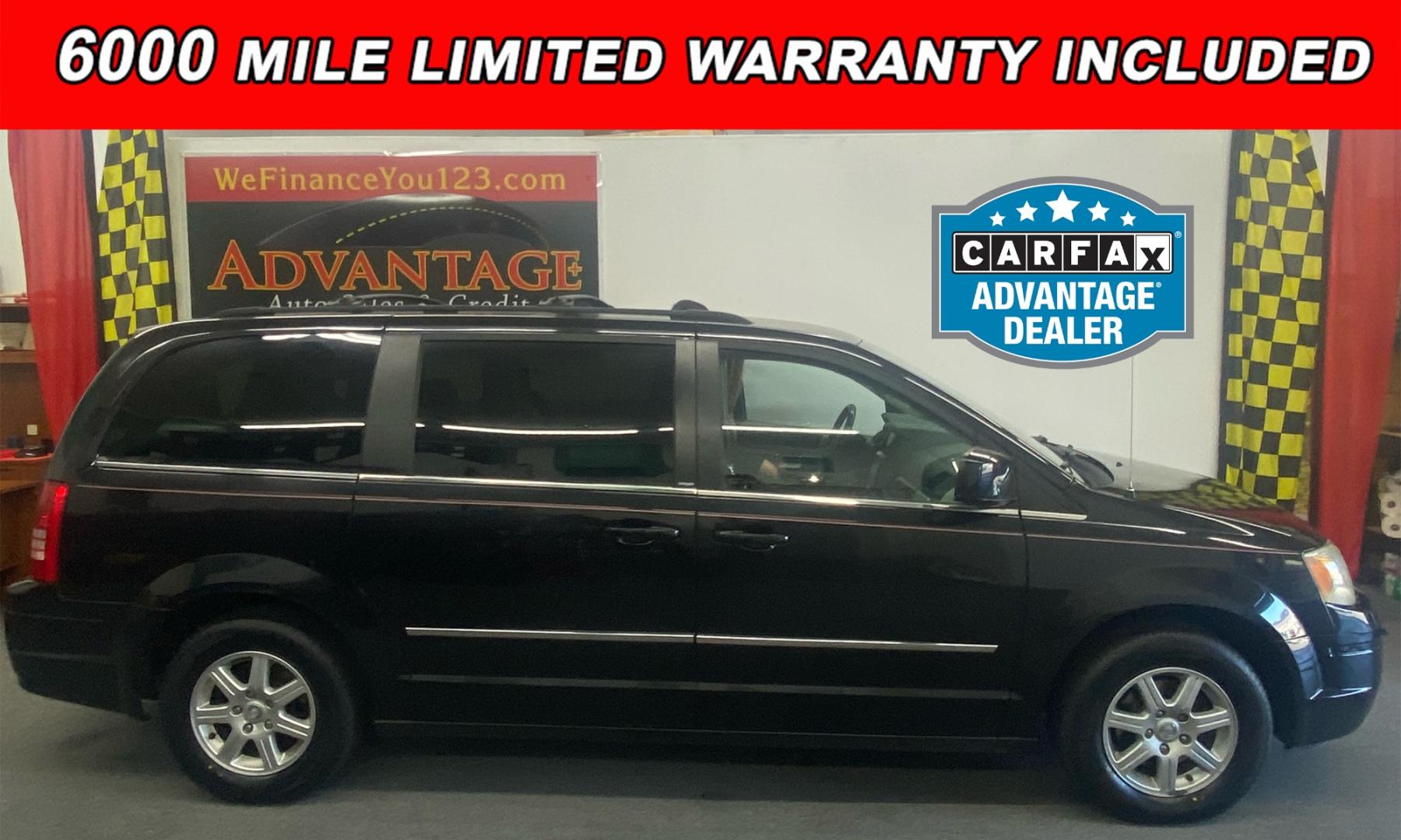 2010 BLACK /Tan Chrysler Town & Country (2A4RR8DXXAR) , located at 533 S West End Blvd., Quakertown, PA, 18951, (877) 257-4995, 40.343994, -75.303604 - Photo#0