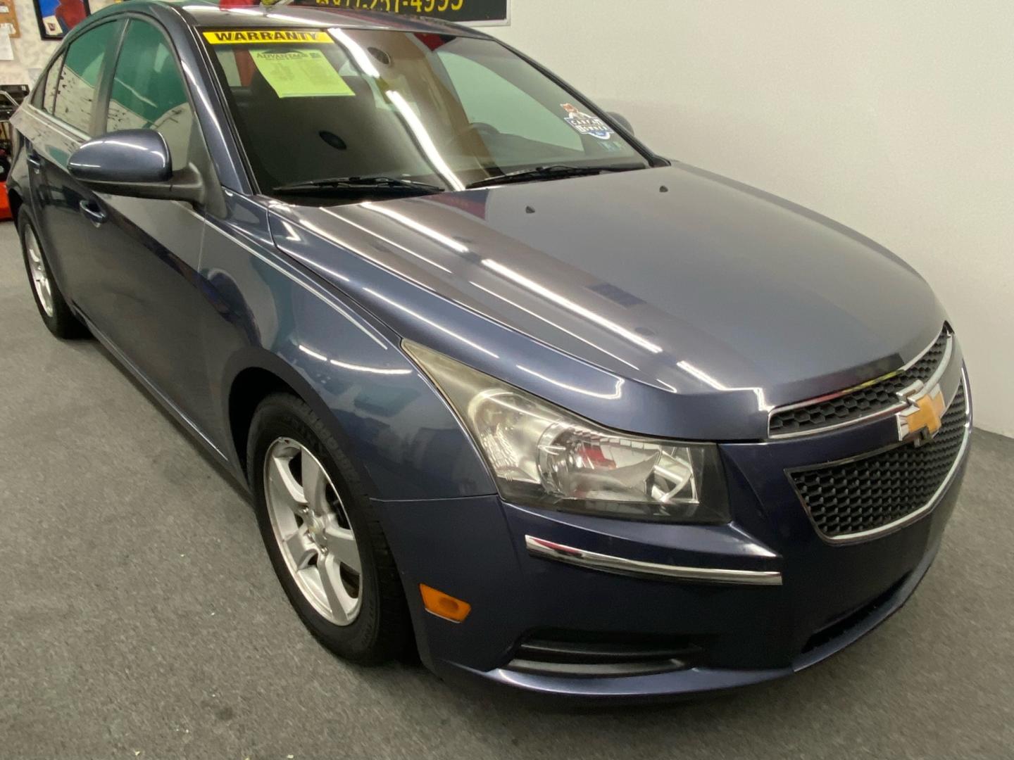 2013 BLUE /Gray Chevrolet Cruze (1G1PC5SBXD7) , located at 533 S West End Blvd., Quakertown, PA, 18951, (877) 257-4995, 40.343994, -75.303604 - INCLUDED IN THE SALE PRICE OF EVERY VEHICLE: 48 Hour Money Back Guarantee 6 Month - 6,000 Mile Warranty Brand New PA State Inspection & Emission $10 Oil Changes for the Life of the Loan Complete CARFAX - Photo#2