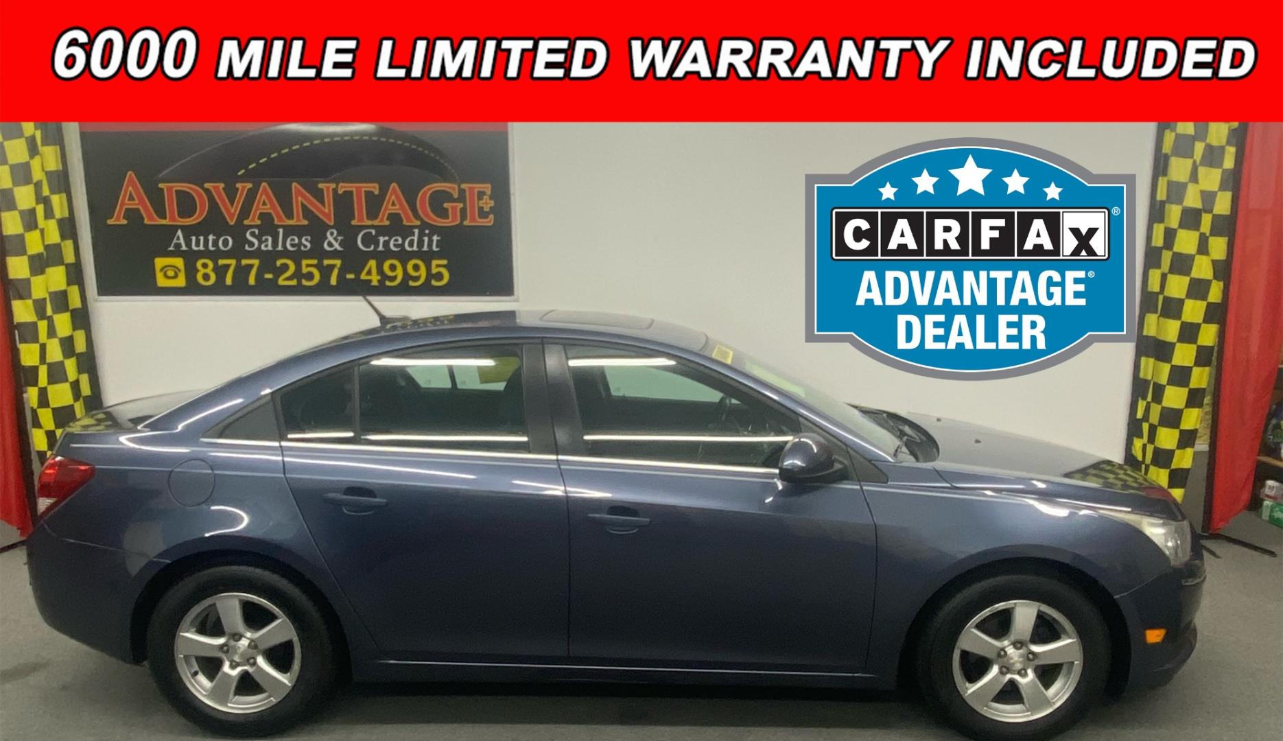 2013 BLUE /Gray Chevrolet Cruze (1G1PC5SBXD7) , located at 533 S West End Blvd., Quakertown, PA, 18951, (877) 257-4995, 40.343994, -75.303604 - INCLUDED IN THE SALE PRICE OF EVERY VEHICLE: 48 Hour Money Back Guarantee 6 Month - 6,000 Mile Warranty Brand New PA State Inspection & Emission $10 Oil Changes for the Life of the Loan Complete CARFAX - Photo#0