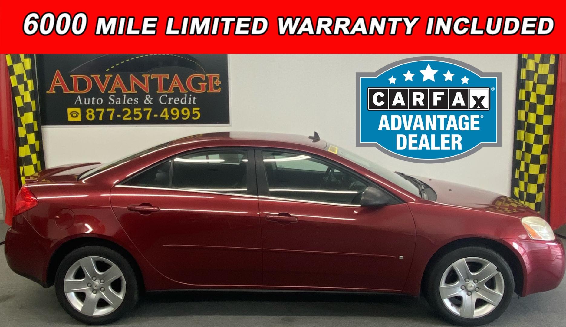 2008 RED /Gray Pontiac G6 Sedan (1G2ZG57B084) with an 2.4L L4 DOHC 16V engine, 4-Speed Automatic Overdrive transmission, located at 533 S West End Blvd., Quakertown, PA, 18951, (877) 257-4995, 40.343994, -75.303604 - INCLUDED IN THE SALE PRICE OF EVERY VEHICLE: 48 Hour Money Back Guarantee 6 Month - 6,000 Mile Warranty Brand New PA State Inspection & Emission $10 Oil Changes for the Life of the Loan Complete CARFAX - Photo#0