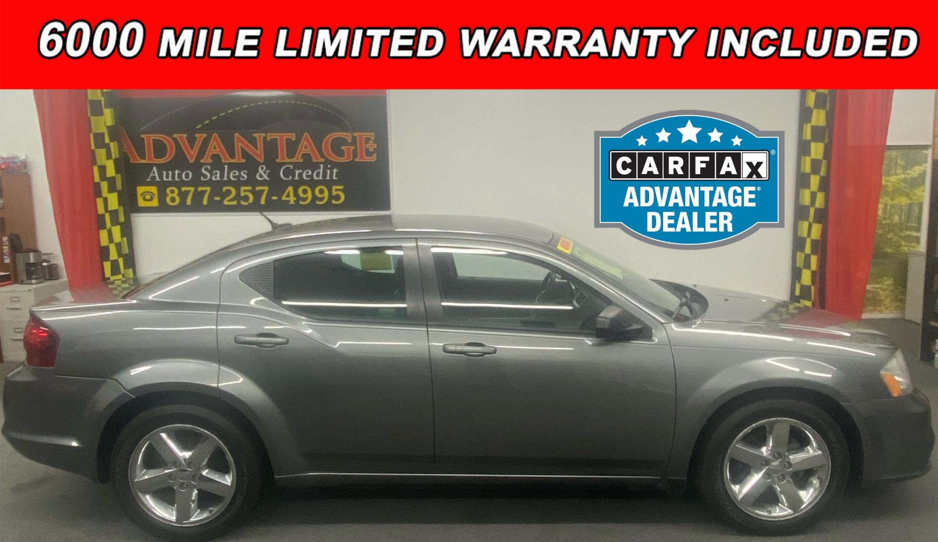 2012 GRAY /BLACK Dodge Avenger (1C3CDZAB8CN) , located at 533 S West End Blvd., Quakertown, PA, 18951, (877) 257-4995, 40.343994, -75.303604 - INCLUDED IN THE SALE PRICE OF EVERY VEHICLE: 48 Hour Money Back Guarantee 6 Month - 6,000 Mile Warranty Brand New PA State Inspection & Emission $10 Oil Changes for the Life of the Loan Complete CARFAX - Photo#0