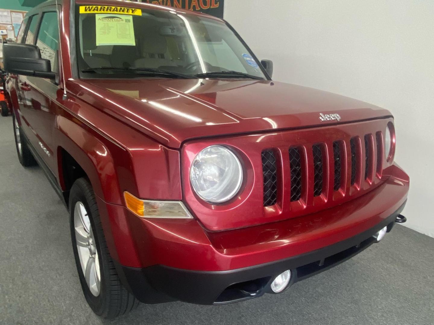 2013 RED /Tan Jeep Patriot Latitude 4WD (1C4NJRFB1DD) with an 2.4L L4 DOHC 16V engine, located at 533 S West End Blvd., Quakertown, PA, 18951, (877) 257-4995, 40.343994, -75.303604 - Photo#2