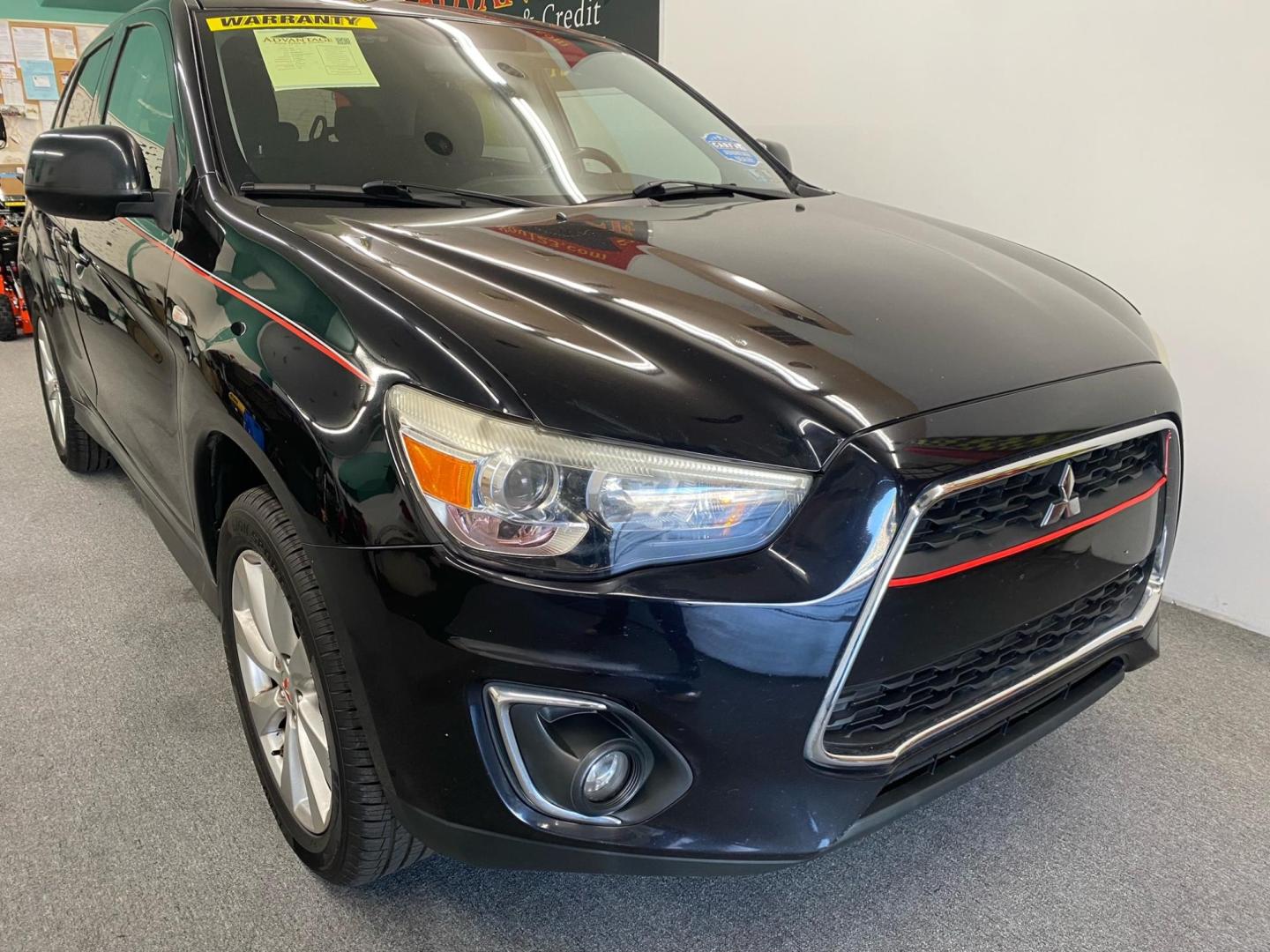 2013 BLACK /GRAY Mitsubishi Outlander Sport SE AWD (4A4AR4AU0DE) with an 2.0L L4 DOHC 16V engine, Continuously Variable Transmission transmission, located at 533 S West End Blvd., Quakertown, PA, 18951, (877) 257-4995, 40.343994, -75.303604 - INCLUDED IN THE SALE PRICE OF EVERY VEHICLE: 48 Hour Money Back Guarantee 6 Month - 6,000 Mile Warranty Brand New PA State Inspection & Emission $10 Oil Changes for the Life of the Loan Complete CARFAX - Photo#2