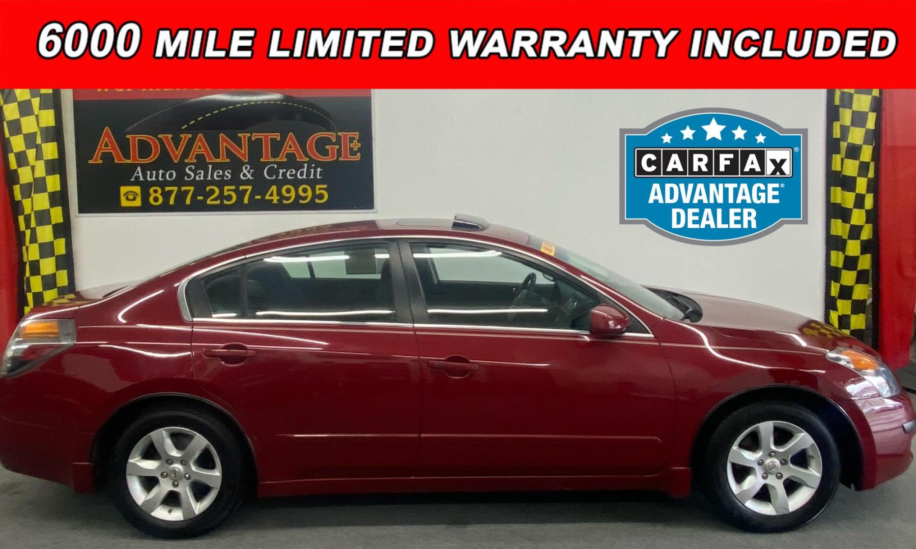 2008 RED /BLACK Nissan Altima 2.5 (1N4AL21E48N) with an 2.5L L4 DOHC 16V engine, 6-Speed Manual Overdrive transmission, located at 533 S West End Blvd., Quakertown, PA, 18951, (877) 257-4995, 40.343994, -75.303604 - INCLUDED IN THE SALE PRICE OF EVERY VEHICLE: 48 Hour Money Back Guarantee 6 Month - 6,000 Mile Warranty Brand New PA State Inspection & Emission $10 Oil Changes for the Life of the Loan Complete CARFAX - Photo#0