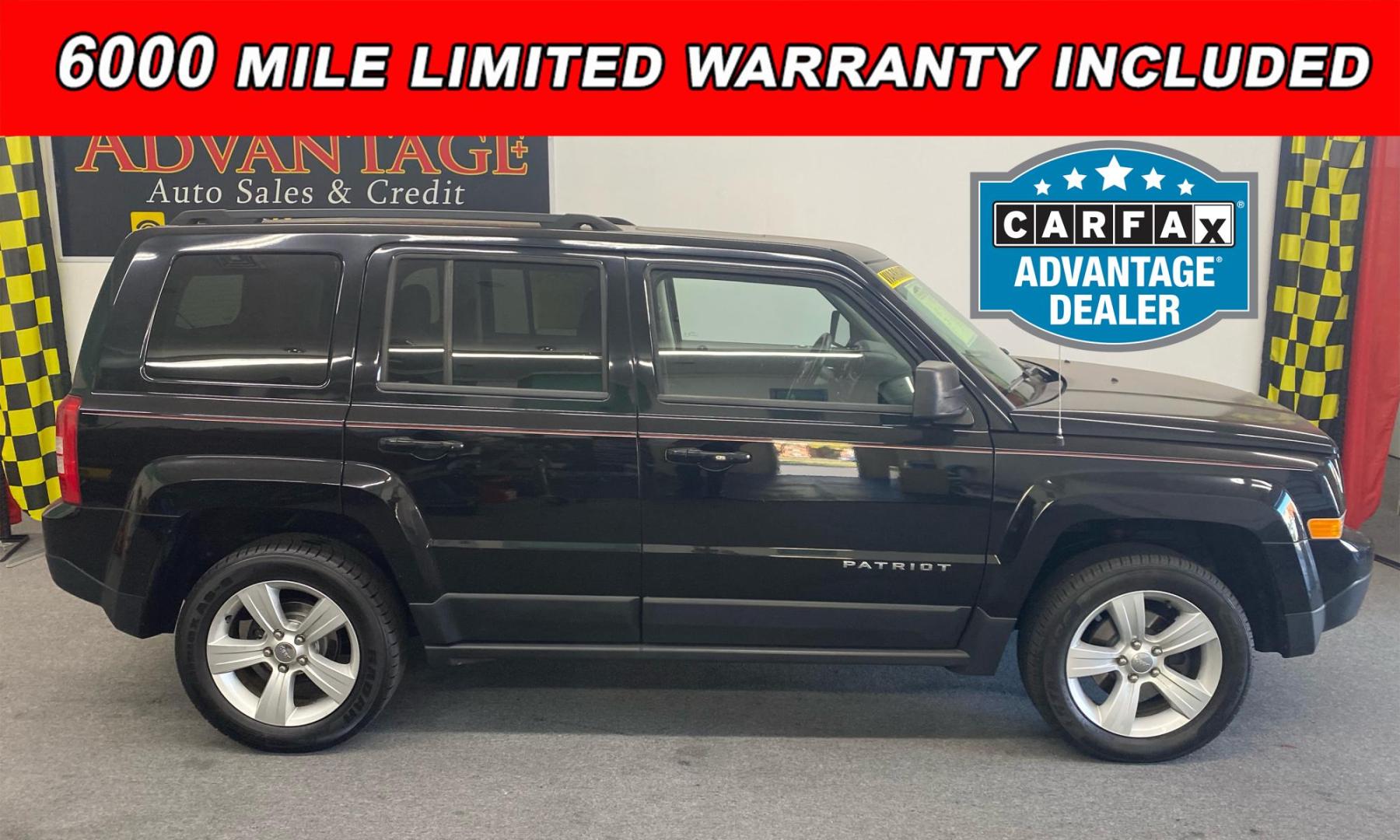 2014 BLACK /Gray Jeep Patriot Latitude 4WD (1C4NJRFB6ED) with an 2.4L L4 DOHC 16V engine, located at 533 S West End Blvd., Quakertown, PA, 18951, (877) 257-4995, 40.343994, -75.303604 - INCLUDED IN THE SALE PRICE OF EVERY VEHICLE: 48 Hour Money Back Guarantee 6 Month - 6,000 Mile Warranty Brand New PA State Inspection & Emission $10 Oil Changes for the Life of the Loan Complete CARFAX - Photo#0